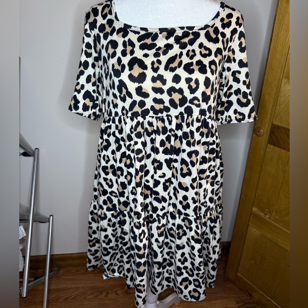 Leopard Print Dress